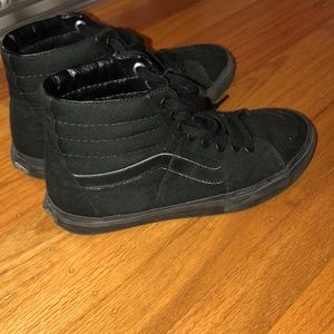 high top, vans shoes